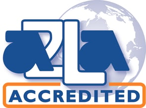 A2LA 2010 color accredited symbol